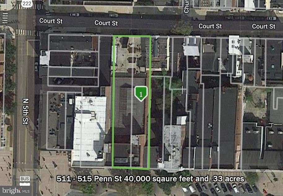 0.33 Acres of Commercial Land for Sale in Reading, Pennsylvania