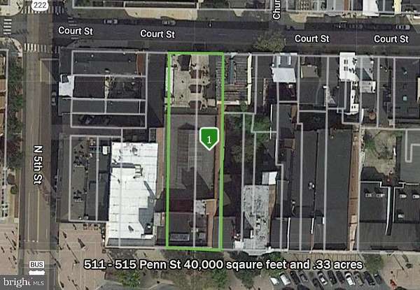 0.33 Acres of Commercial Land for Sale in Reading, Pennsylvania