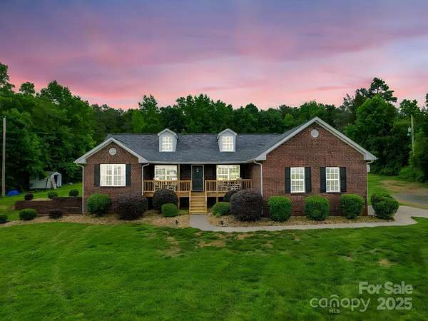 16.6 Acres of Land with Home for Sale in Mount Pleasant, North Carolina