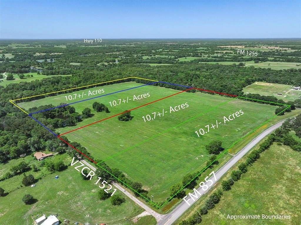 10.7 Acres of Land for Sale in Grand Saline, Texas