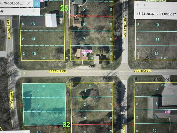 0.52 Acres of Residential Land for Sale in Shelby, Indiana