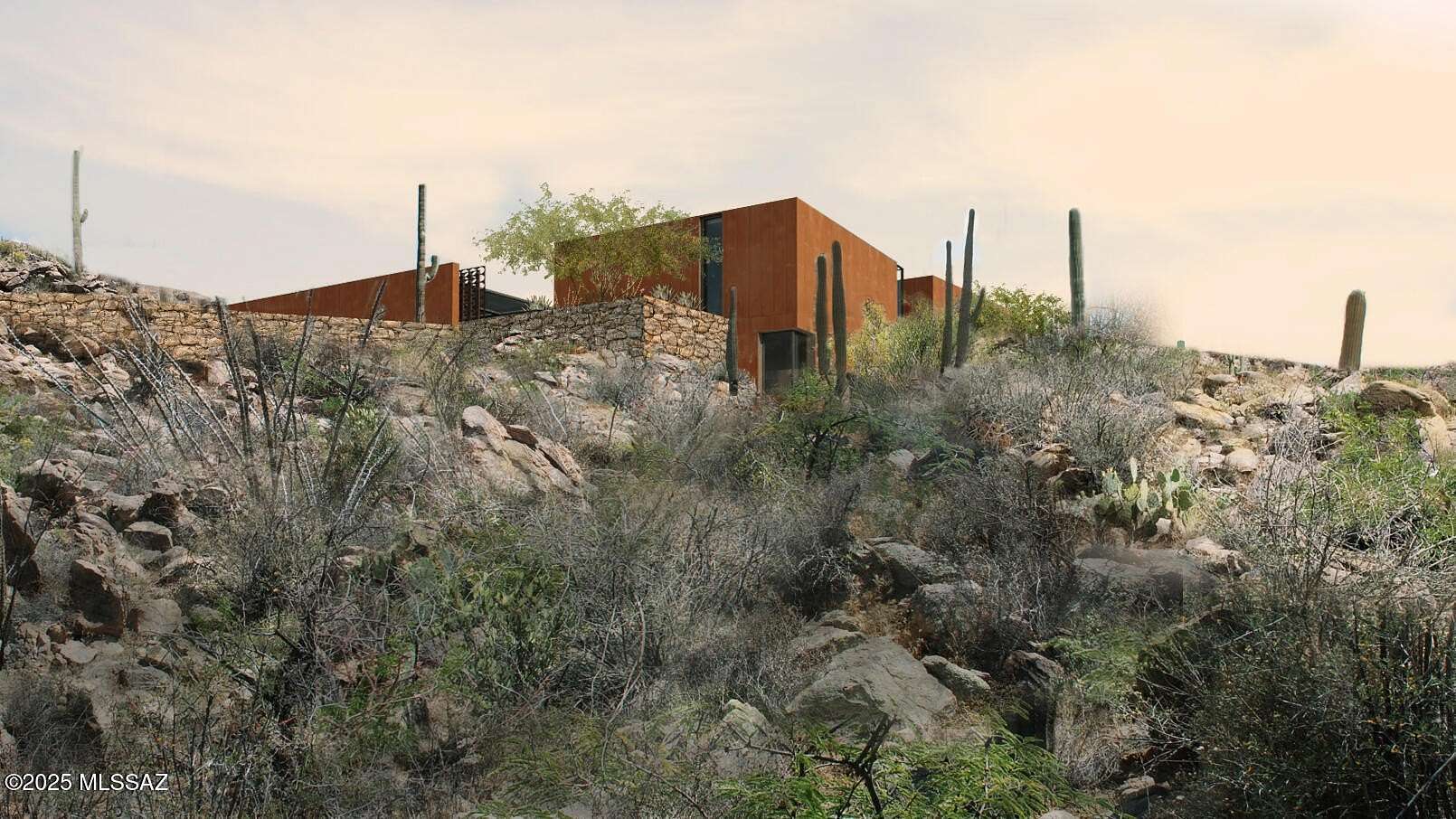 5 Acres of Residential Land with Home for Sale in Marana, Arizona