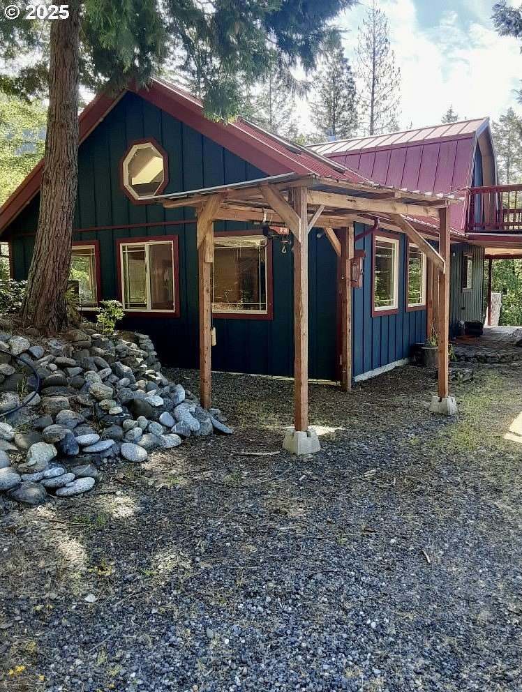 6.12 Acres of Residential Land with Home for Sale in Agness, Oregon