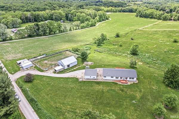 8 Acres of Land with Home for Sale in Williamsport, Indiana