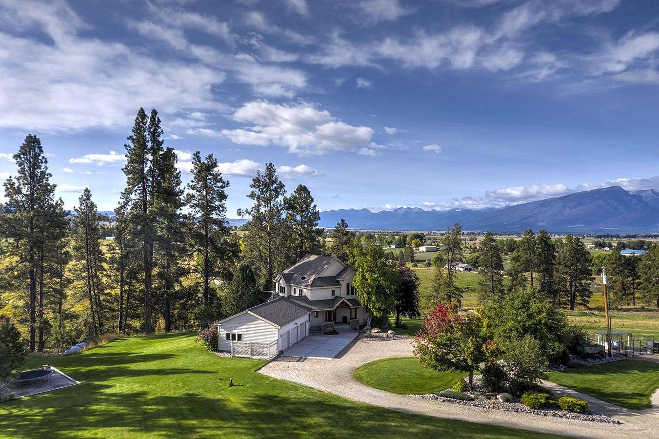 19.8 Acres of Land with Home for Sale in Corvallis, Montana