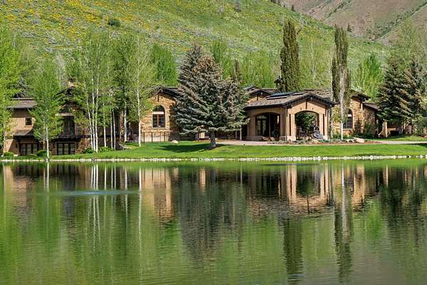 9.63 Acres of Residential Land with Home for Sale in Ketchum, Idaho