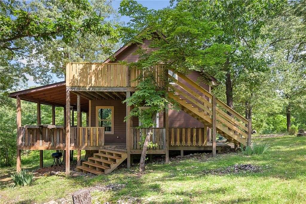 6 Acres of Residential Land with Home for Sale in St. Joe, Arkansas