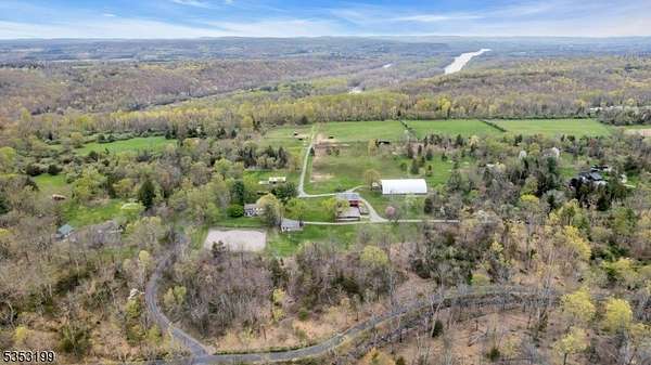 46.9 Acres of Agricultural Land with Home for Sale in Kingwood Township, New Jersey