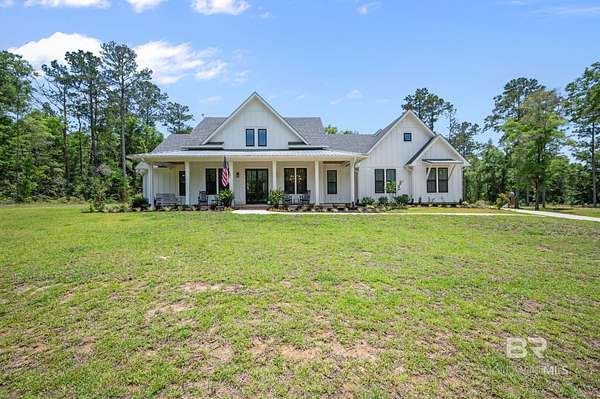 11 Acres of Land with Home for Sale in Bay Minette, Alabama