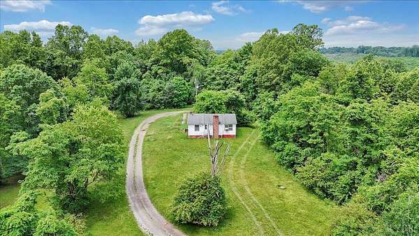 16.5 Acres of Recreational Land with Home for Sale in Fieldale, Virginia