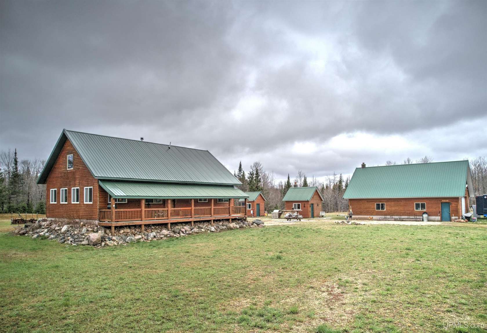 271 Acres of Recreational Land with Home for Sale in Trenary, Michigan