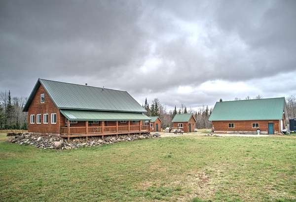 271 Acres of Recreational Land with Home for Sale in Trenary, Michigan