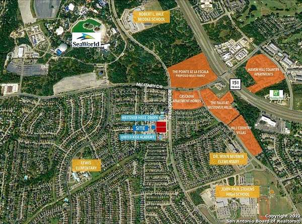 3 Acres of Mixed-Use Land for Sale in San Antonio, Texas