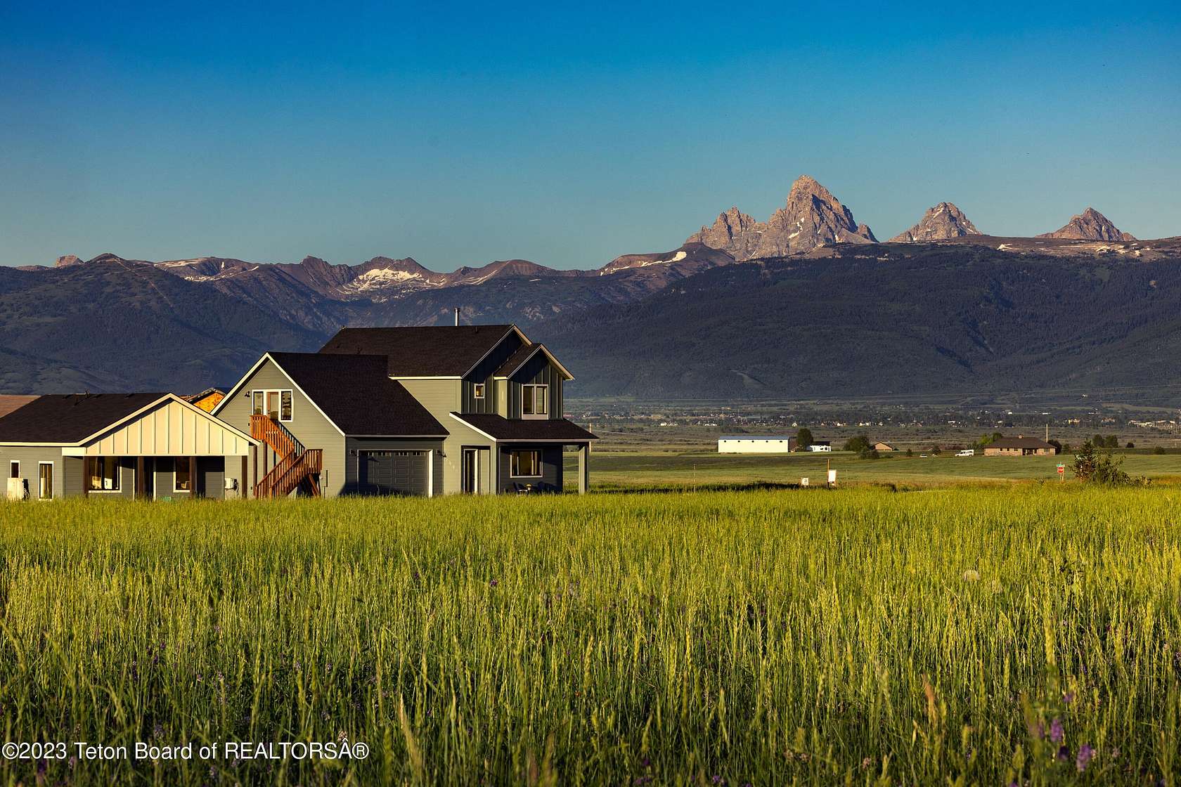 3.56 Acres of Residential Land with Home for Sale in Driggs, Idaho