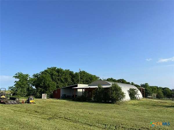 10.9 Acres of Land with Home for Lease in Troy, Texas