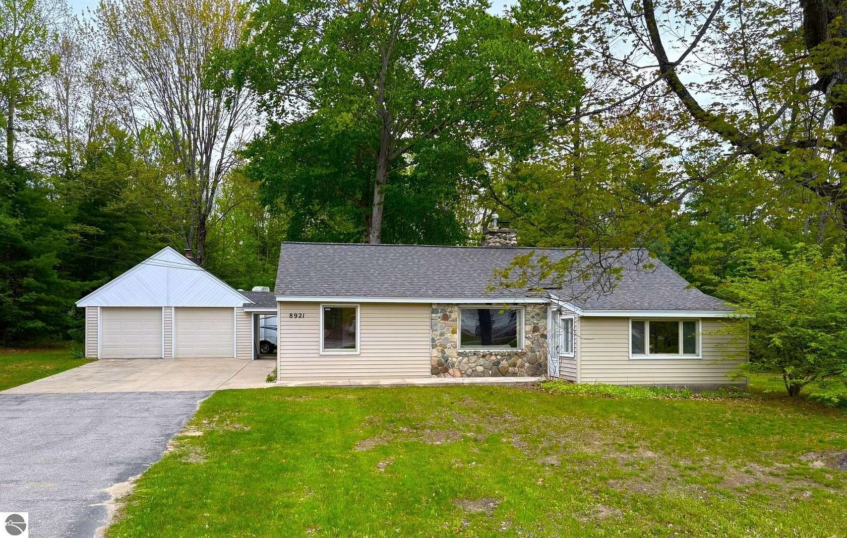 3.2 Acres of Improved Mixed-Use Land for Sale in Grawn, Michigan