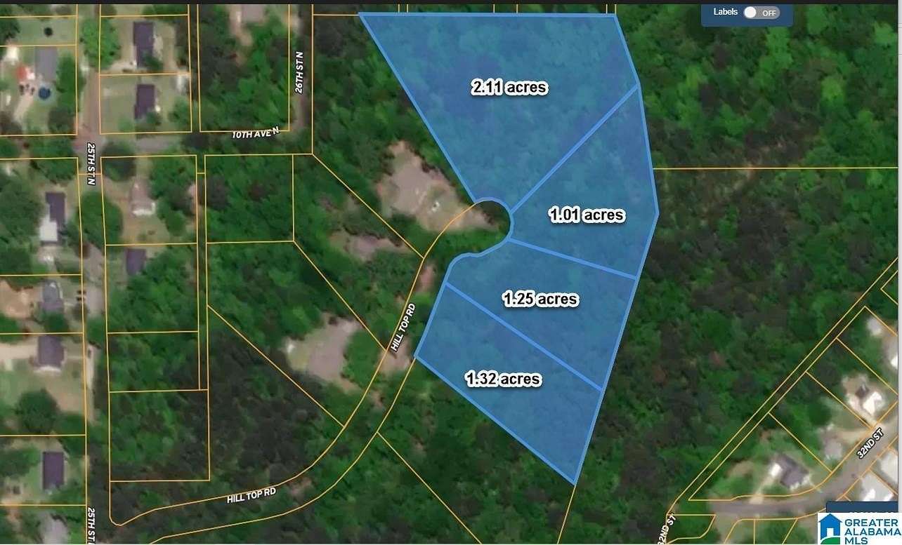 5.6 Acres of Residential Land for Sale in Pell City, Alabama