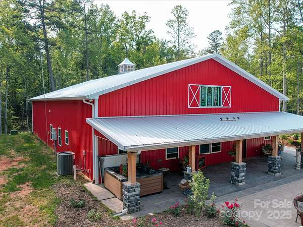 14.3 Acres of Recreational Land with Home for Sale in Rockwell, North Carolina