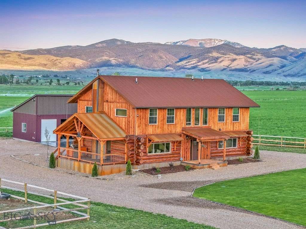 7.14 Acres of Land with Home for Sale in Alder, Montana