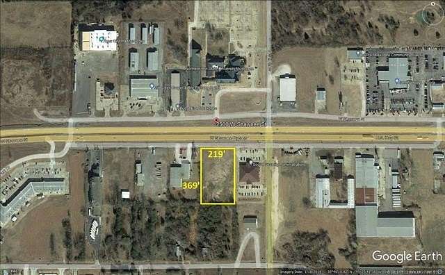 1.84 Acres of Mixed-Use Land for Sale in Muskogee, Oklahoma