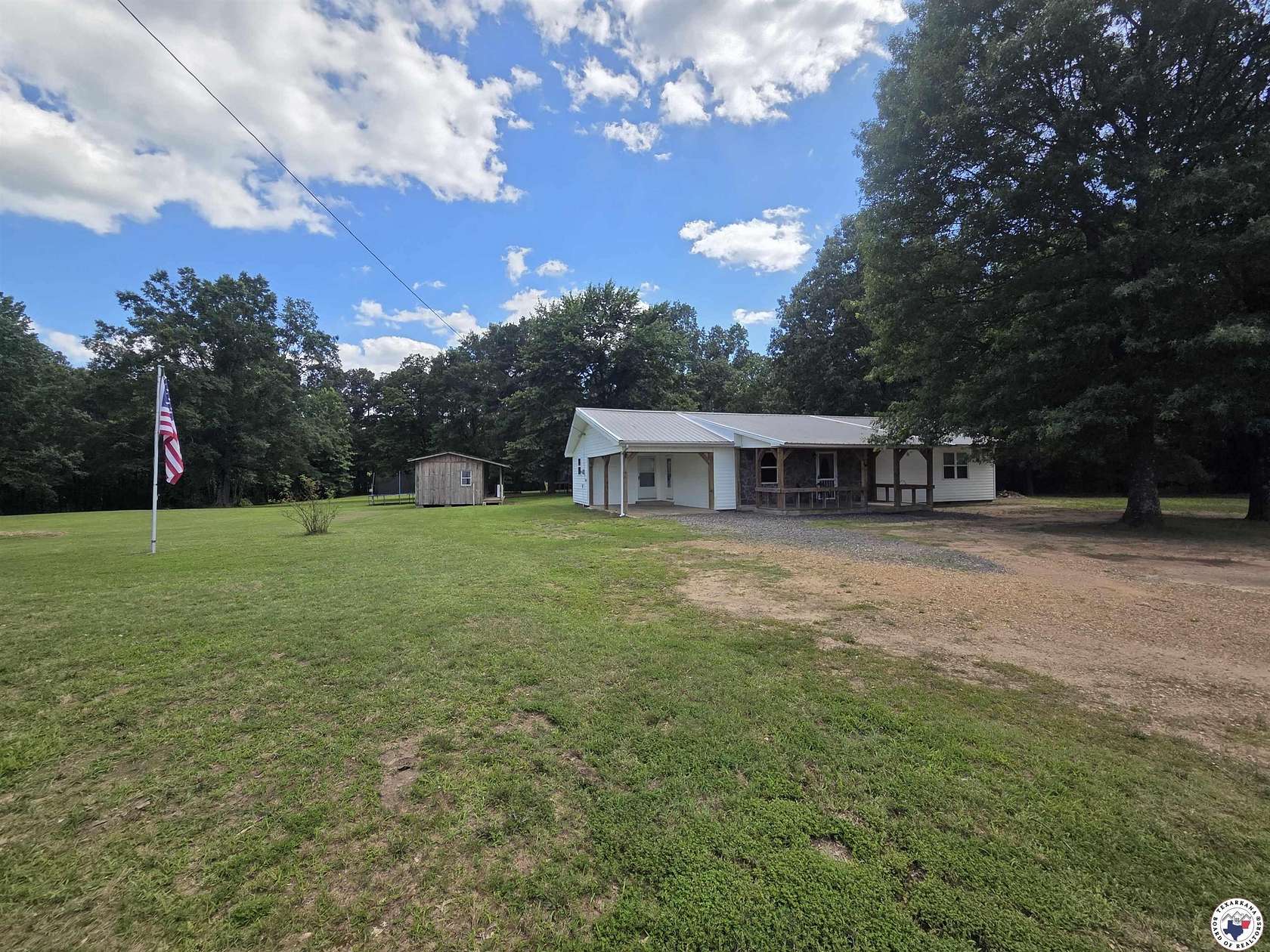 6 Acres of Residential Land with Home for Sale in Foreman, Arkansas