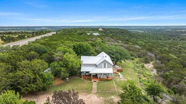 4 Acres of Residential Land with Home for Sale in Meridian, Texas