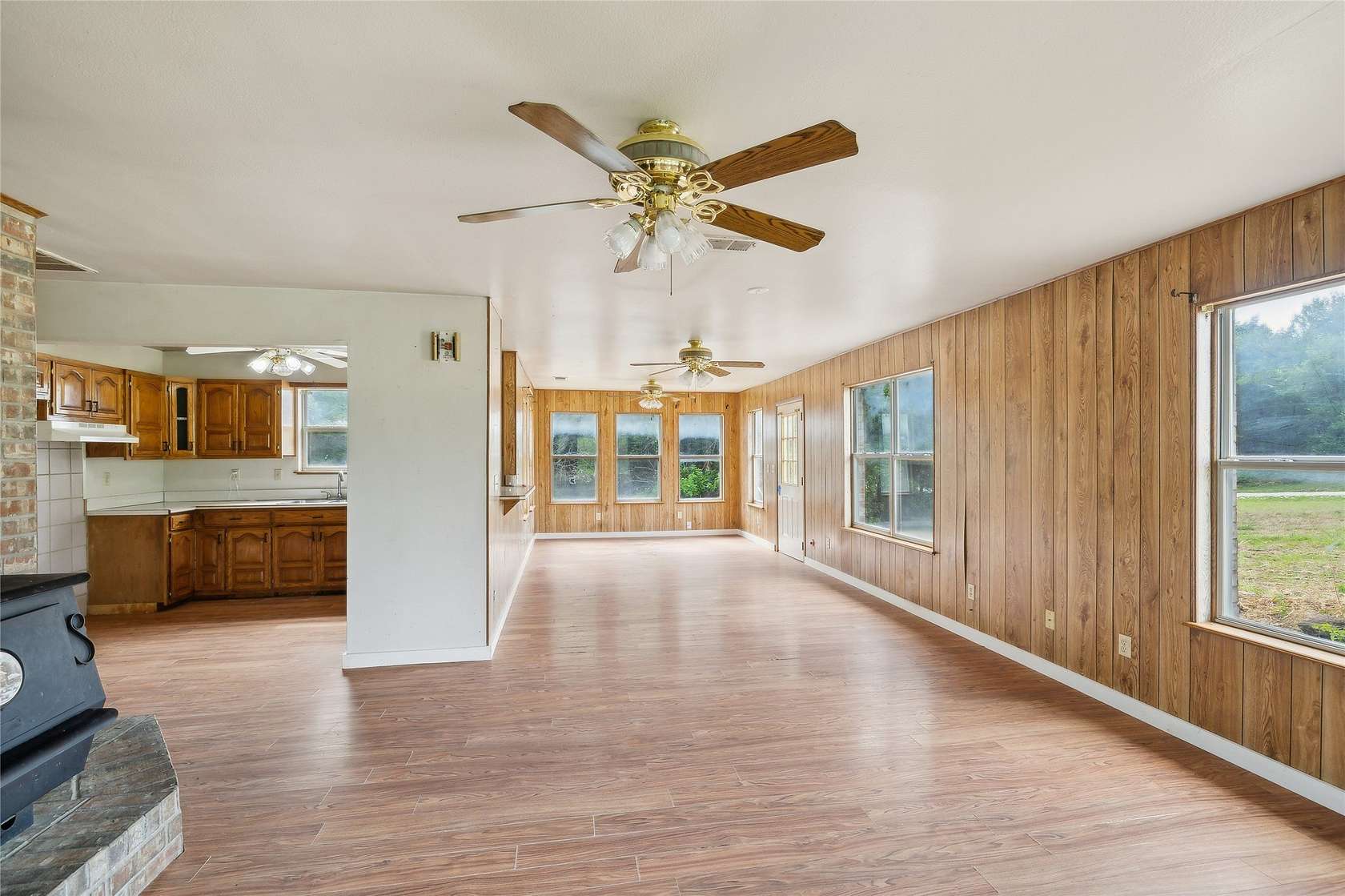 7.76 Acres of Land with Home for Sale in Bells, Texas