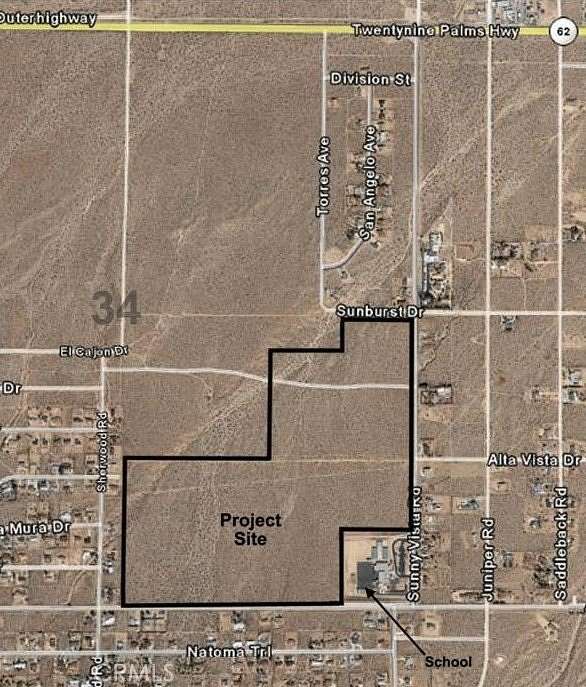 104 Acres of Recreational Land for Sale in Joshua Tree, California