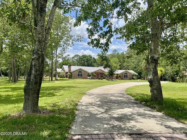 5 Acres of Land with Home for Sale in Ormond Beach, Florida