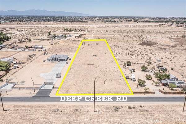 4.55 Acres of Residential Land for Sale in Apple Valley, California