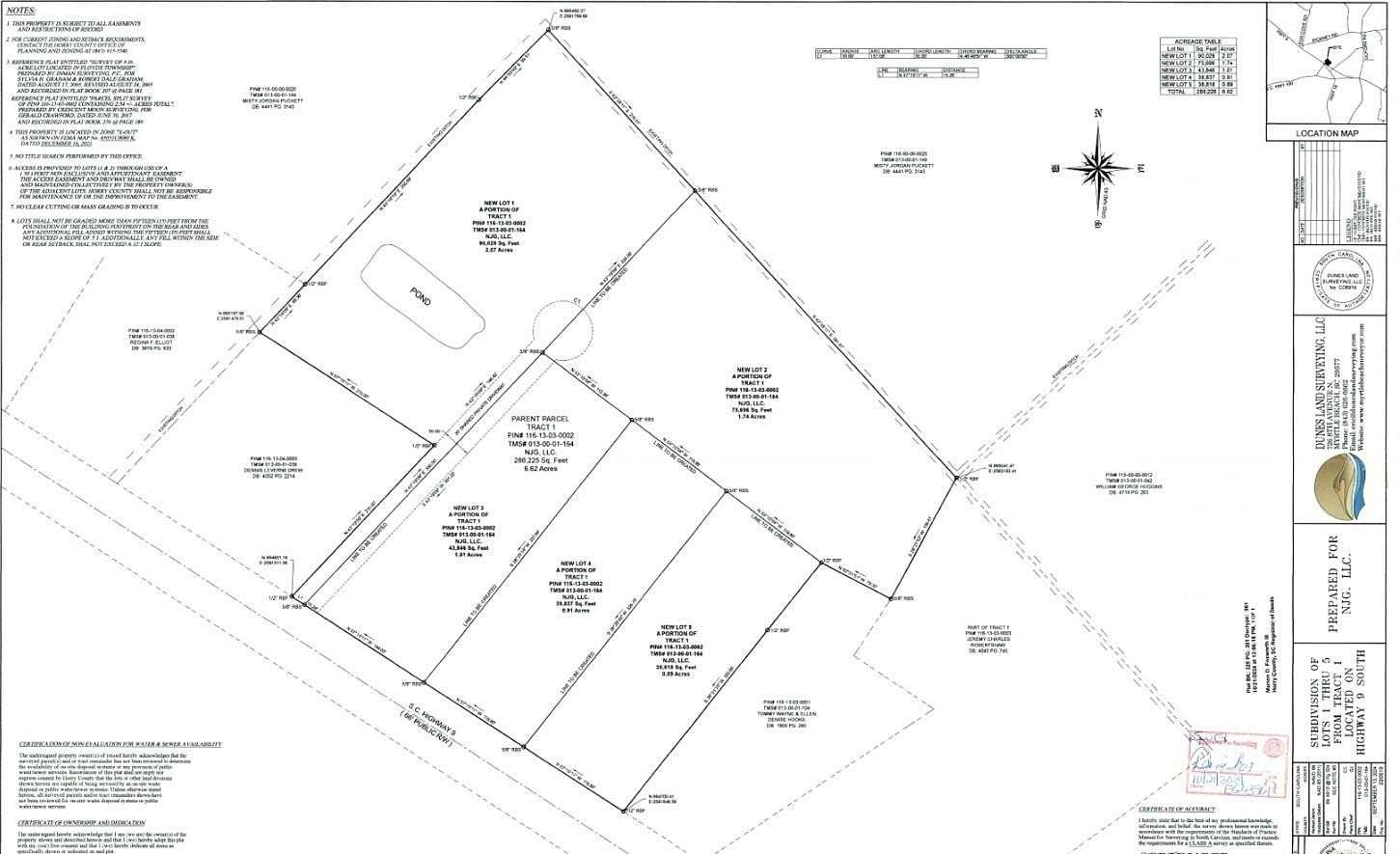 0.89 Acres of Land for Sale in Nichols, South Carolina