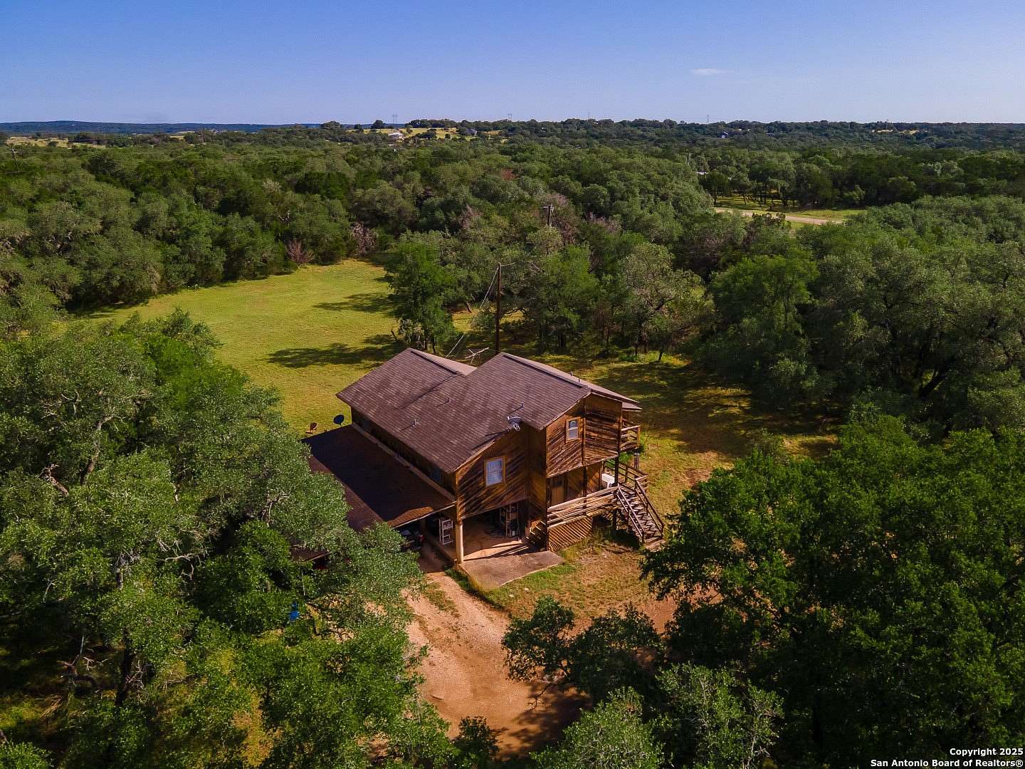 13 Acres of Land with Home for Sale in New Braunfels, Texas