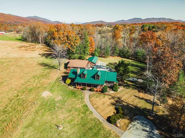 8.74 Acres of Land with Home for Sale in Bedford, Virginia
