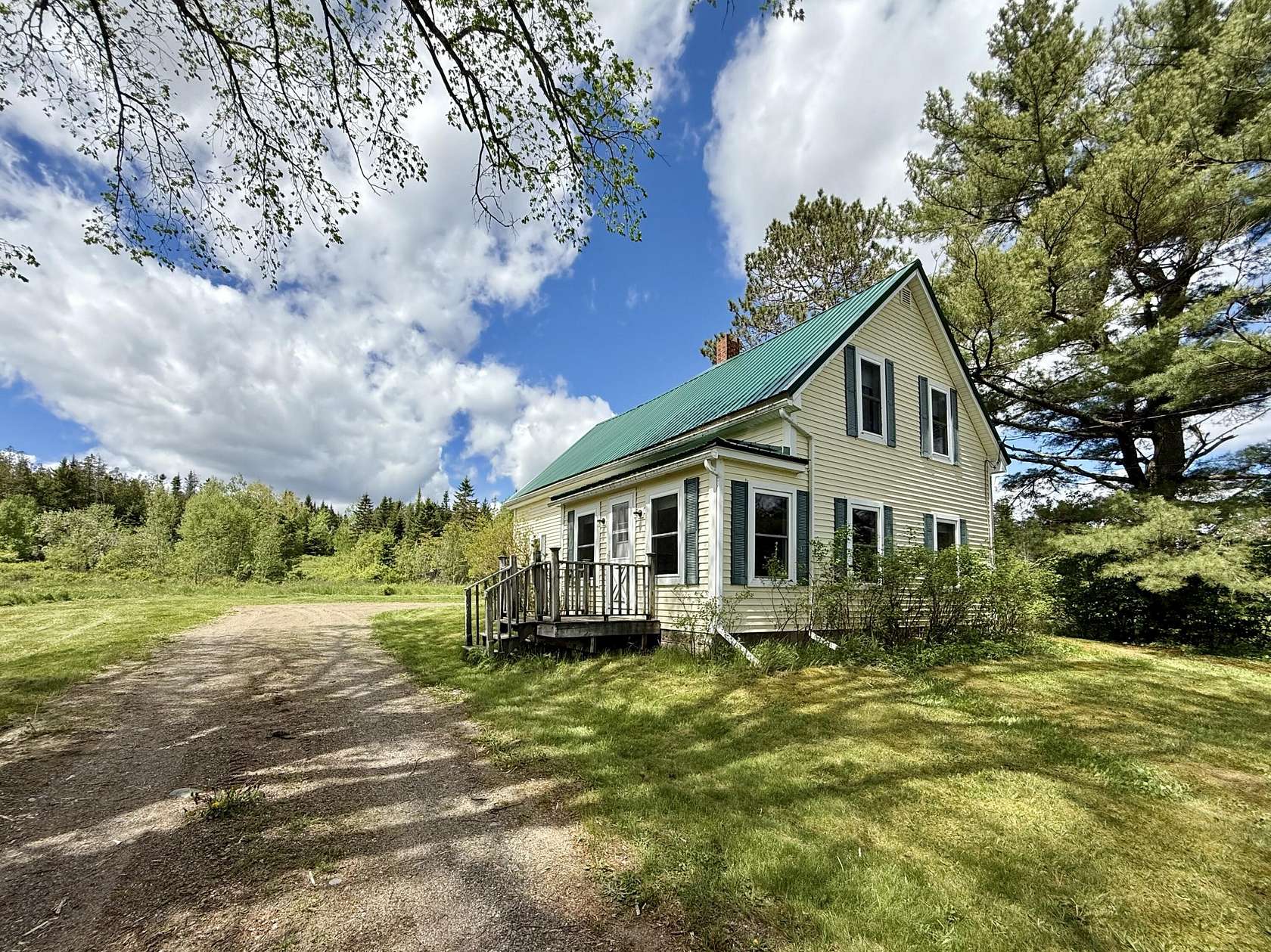 21 Acres of Recreational Land with Home for Sale in Perry, Maine