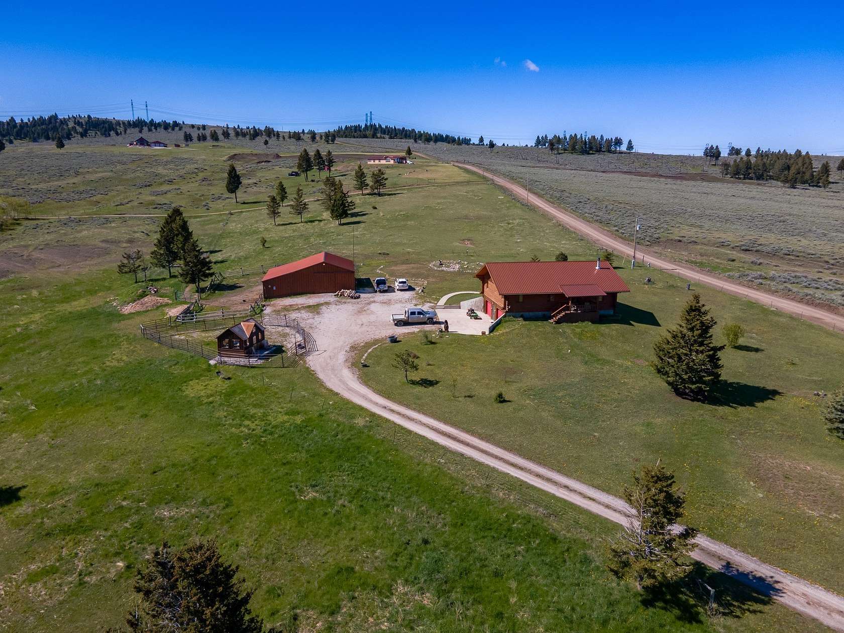 20.2 Acres of Land with Home for Sale in Townsend, Montana