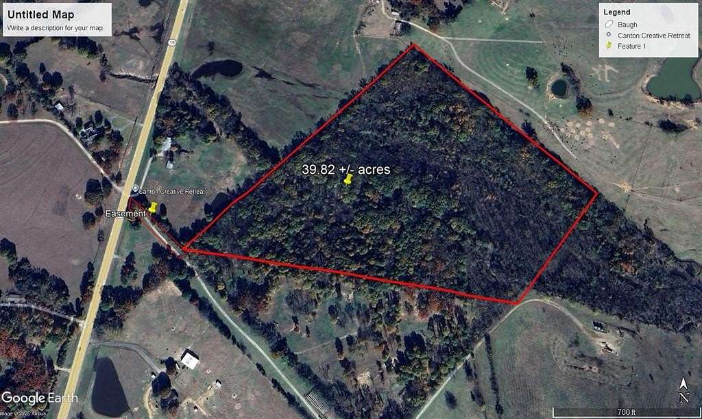 39.8 Acres of Recreational Land for Sale in Edgewood, Texas