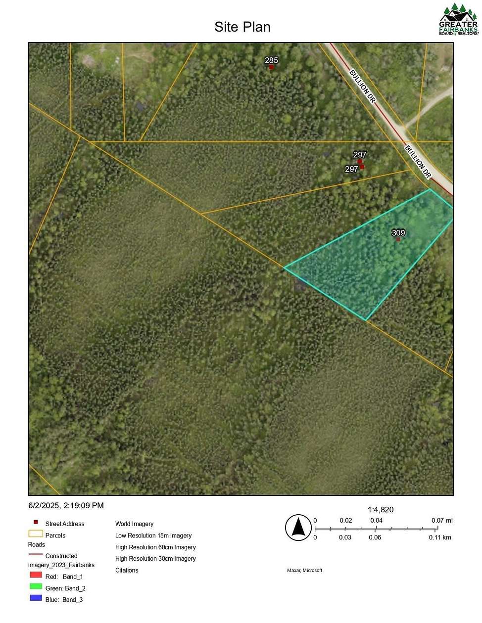 2 Acres of Residential Land for Sale in Fairbanks, Alaska