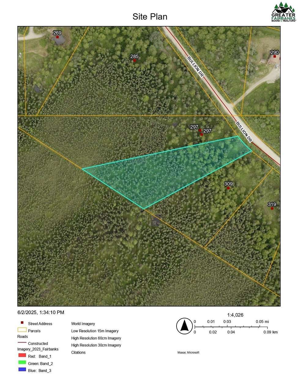 2 Acres of Residential Land for Sale in Fairbanks, Alaska