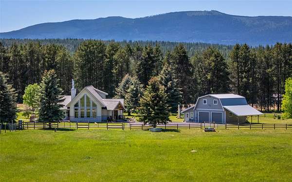 7.52 Acres of Land with Home for Sale in Whitefish, Montana