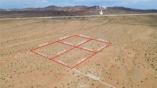 2.5 Acres of Land for Sale in Apple Valley, California