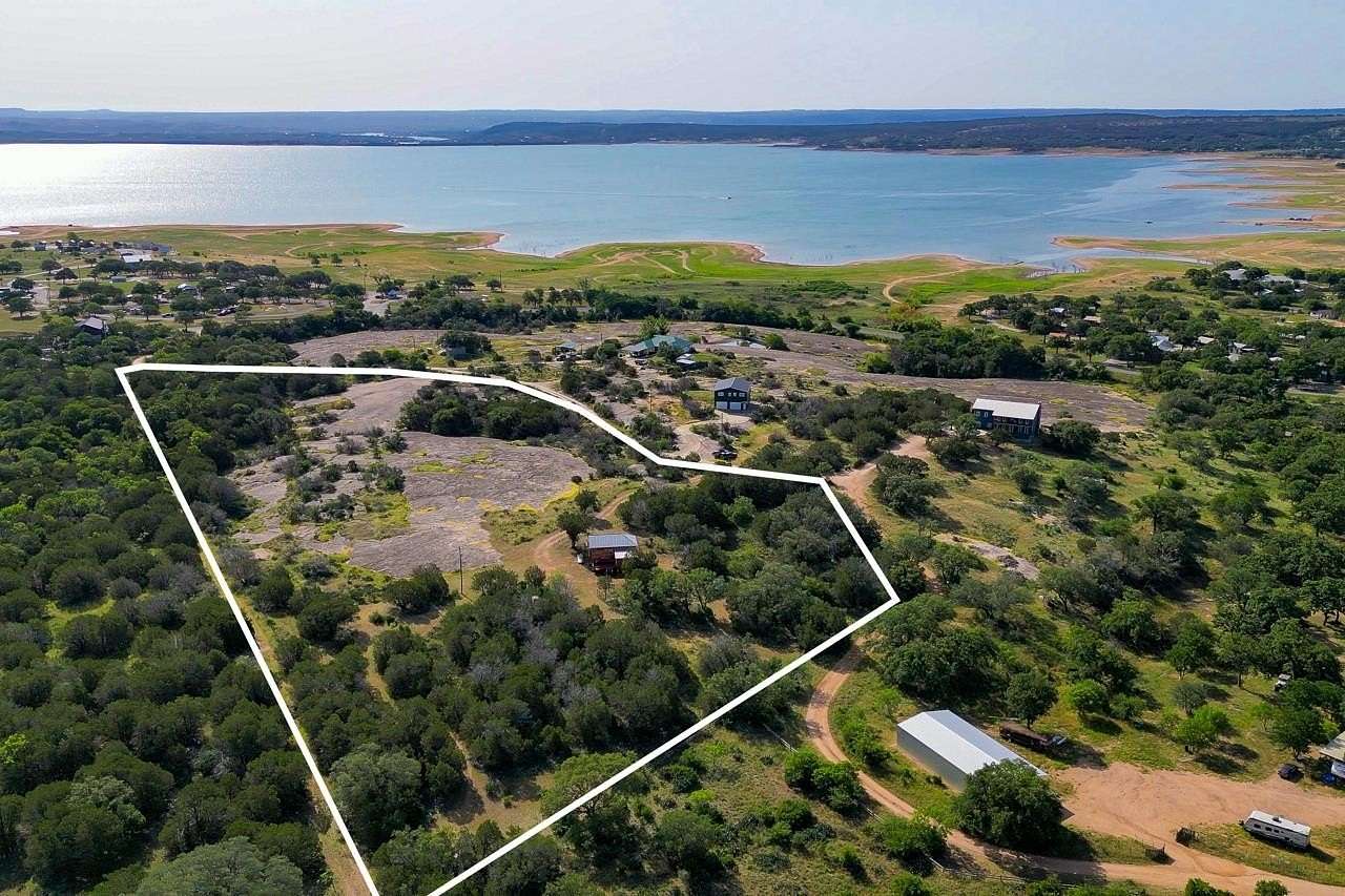 10.2 Acres of Land with Home for Sale in Buchanan Dam, Texas