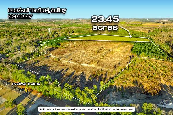 23.5 Acres of Land for Sale in Salley, South Carolina