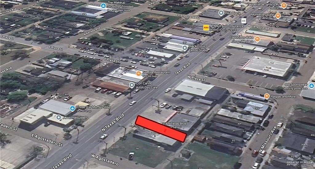 0.06 Acres of Commercial Land for Sale in Weslaco, Texas