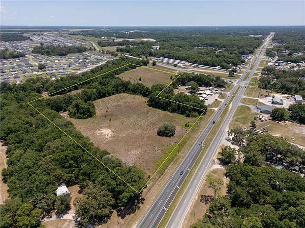 21.2 Acres of Commercial Land for Sale in Ocala, Florida