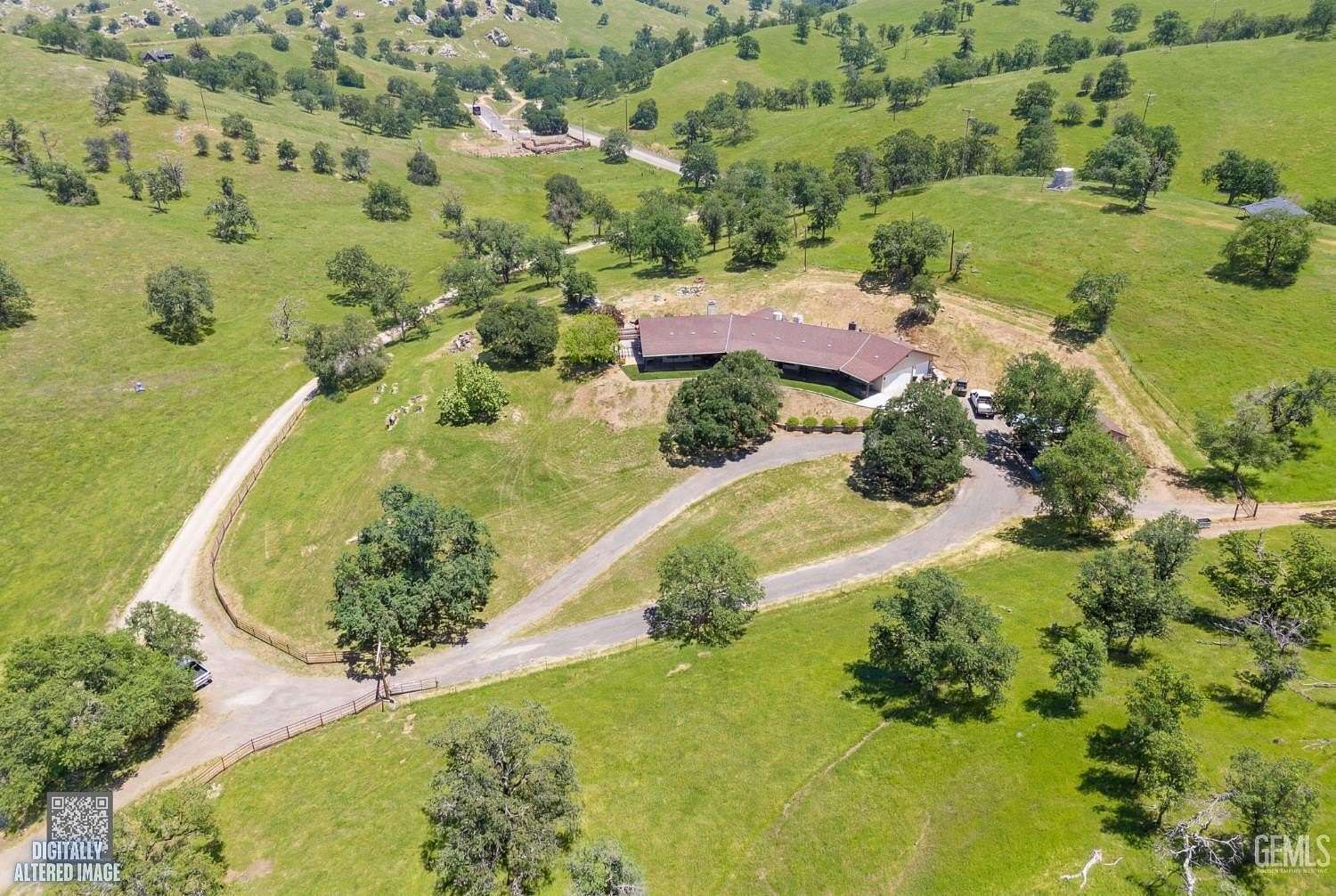 60.8 Acres of Agricultural Land with Home for Sale in Bakersfield, California
