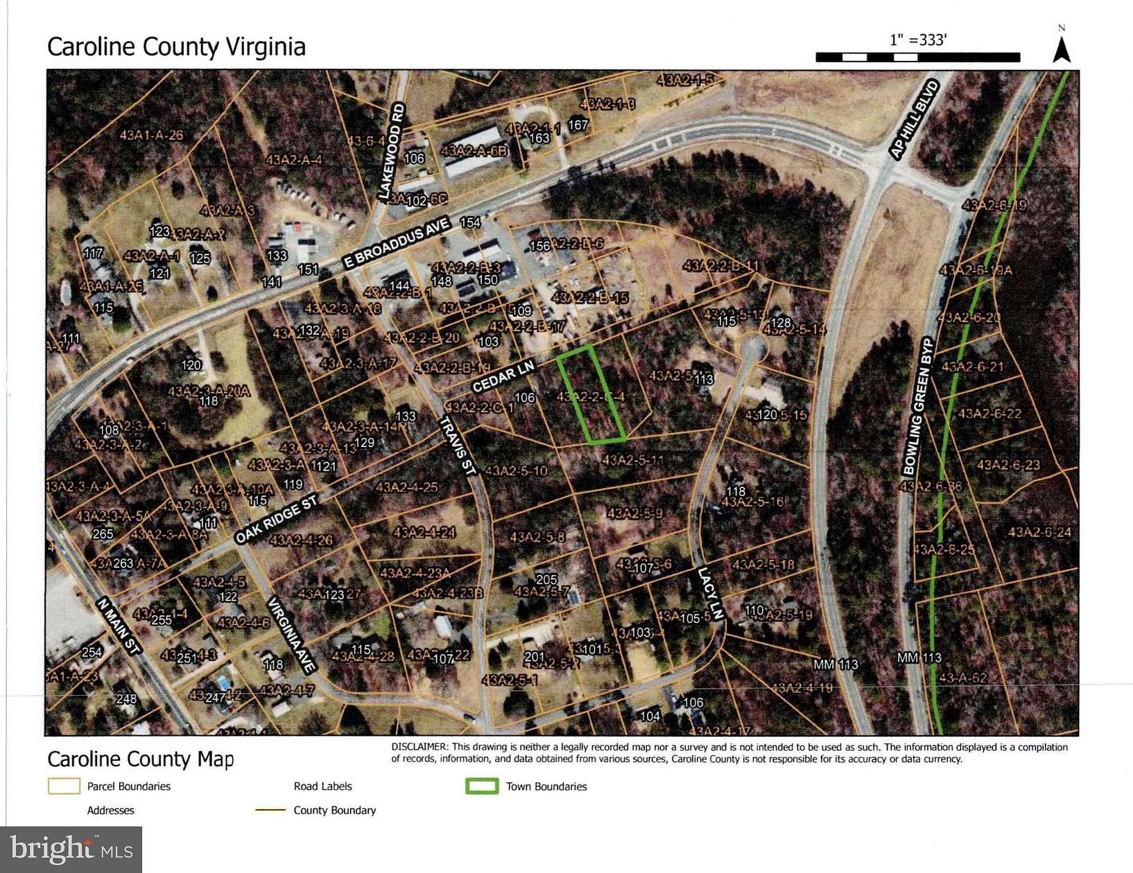 0.54 Acres of Residential Land for Sale in Bowling Green, Virginia