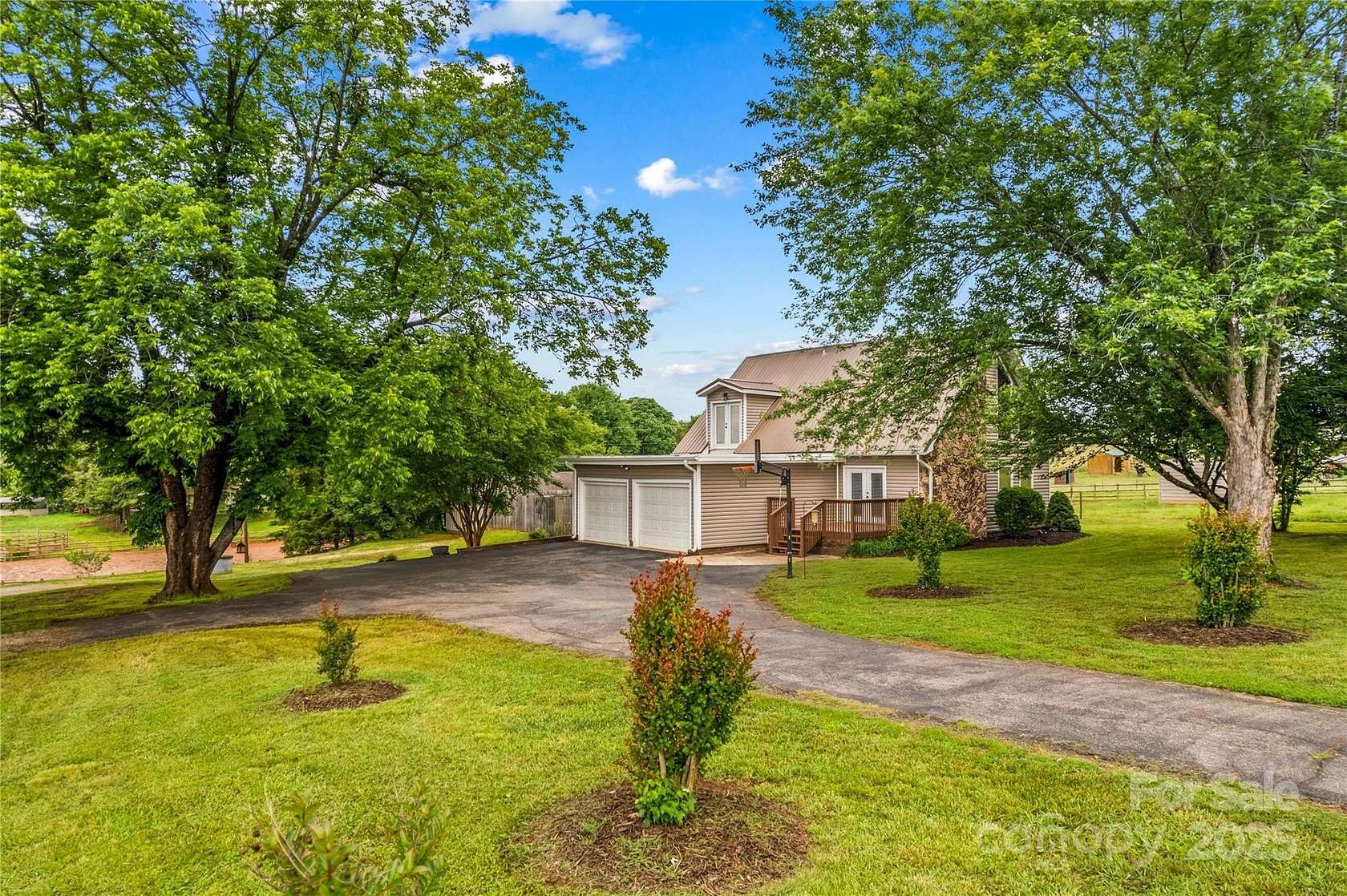 5 Acres of Residential Land with Home for Sale in Troutman, North Carolina