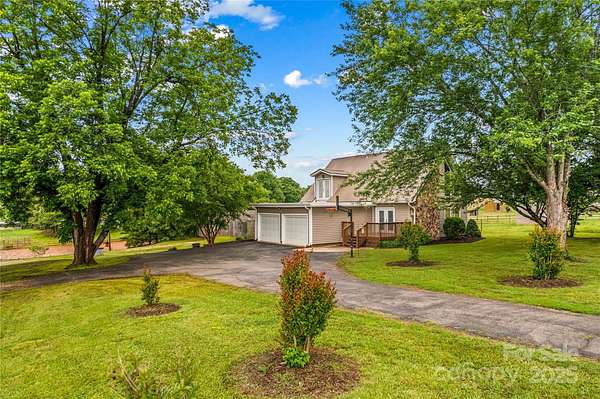 5 Acres of Residential Land with Home for Sale in Troutman, North Carolina