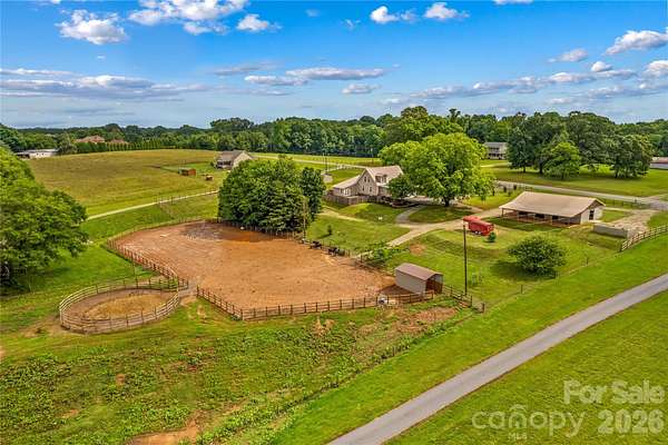 5 Acres of Land with Home for Sale in Troutman, North Carolina