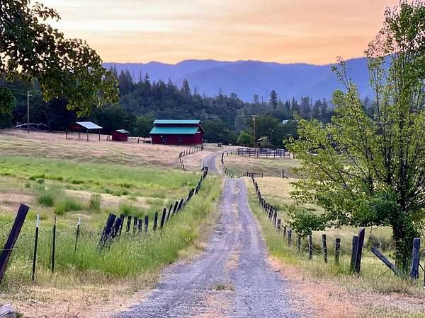 106 Acres of Land with Home for Sale in Hayfork, California